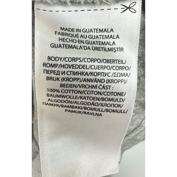 Ralph Lauren Polo  Shirt Unisex L  (14-16) Gray Long-Sleeve Graphic Print - Picture 6 of 14